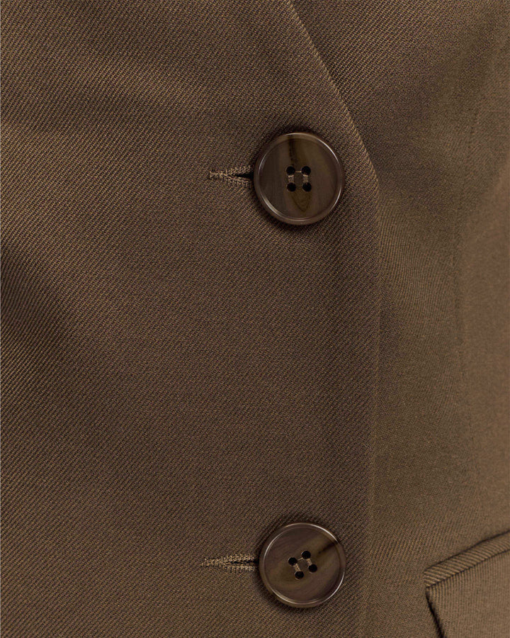 Brown Waist Coat Suit Set - Image 6