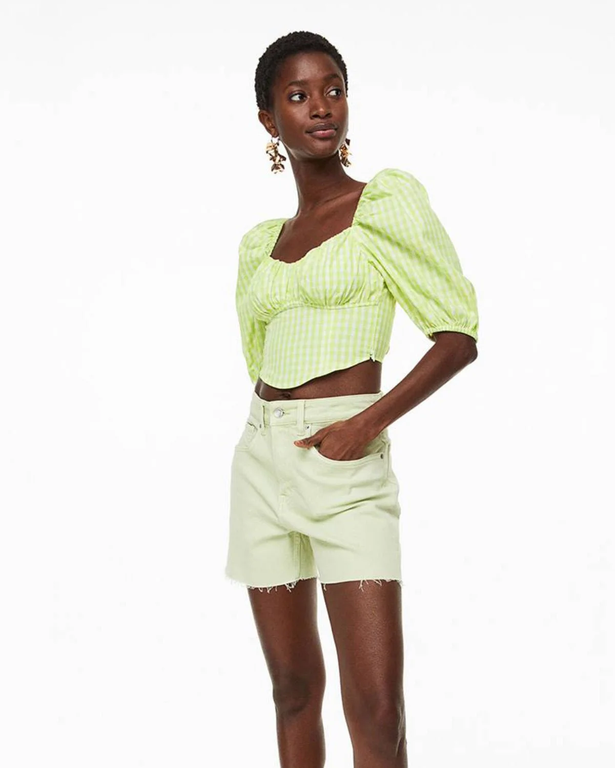 Green Bustier Style Corset Top - Image 4