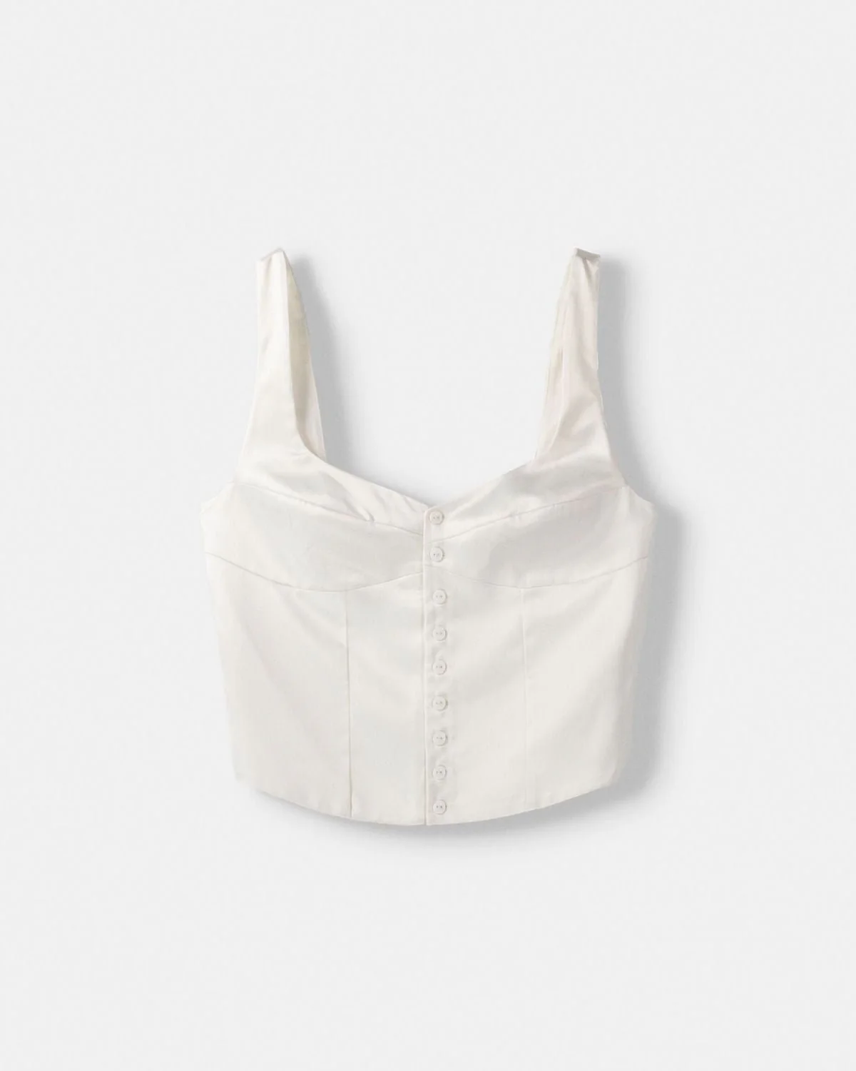 Button Down Vest Top - Image 4
