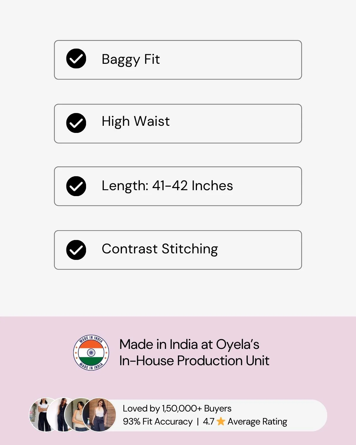 Contrast Stitch Baggy Cargo - Image 4
