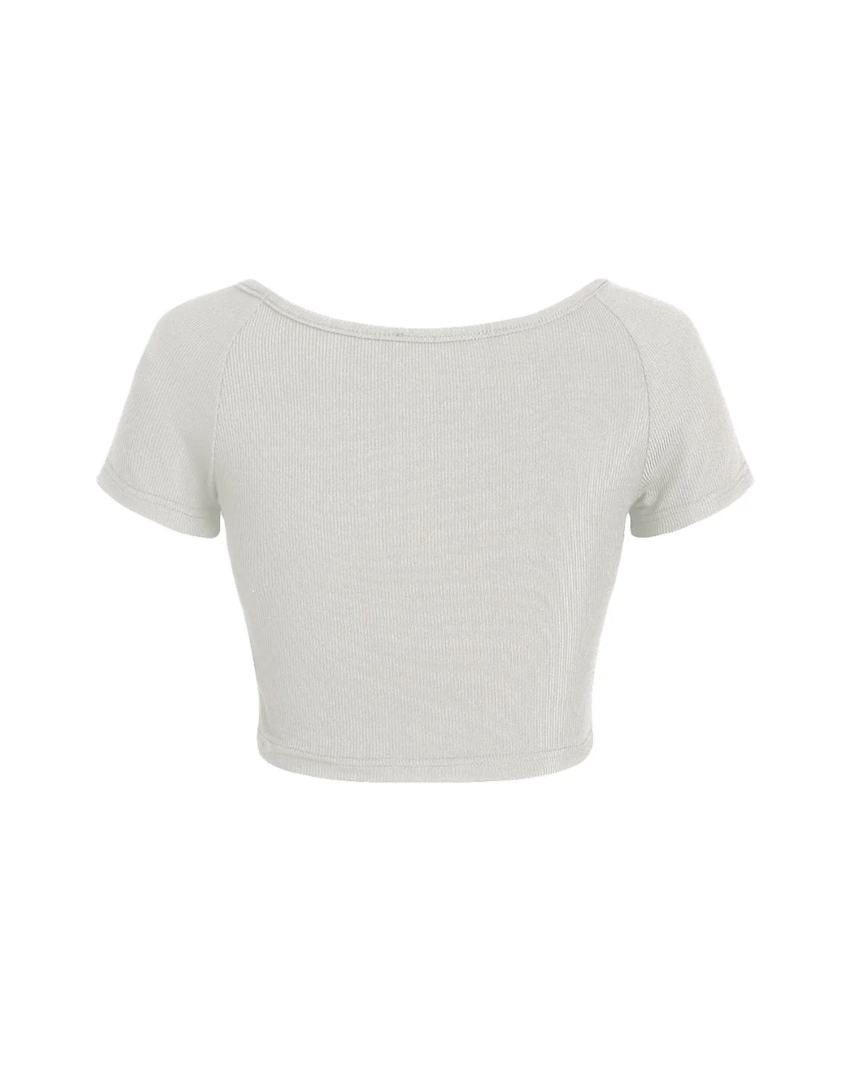 Cut Out Crop Top - Image 2