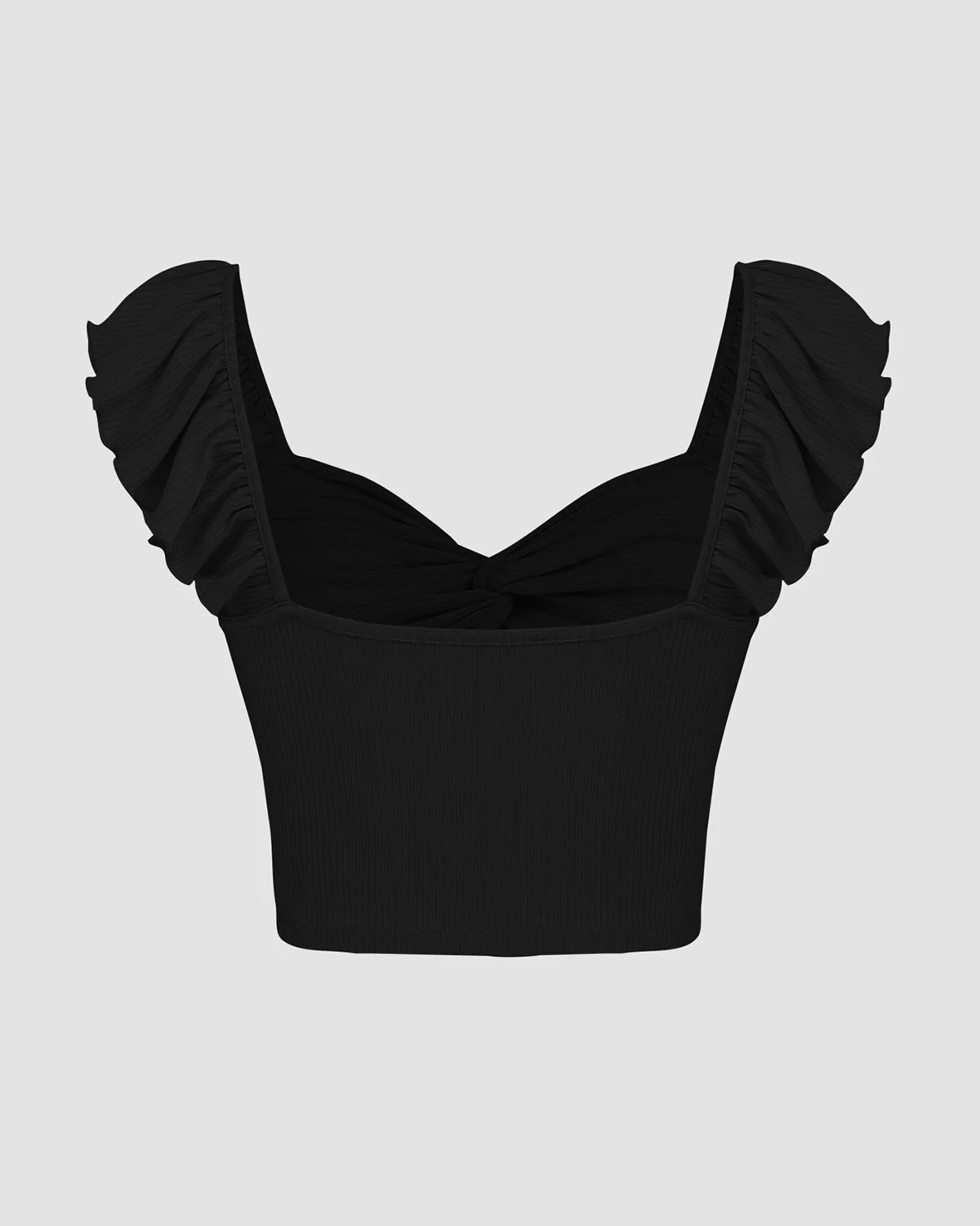 Front Knot Crop Top - Image 4