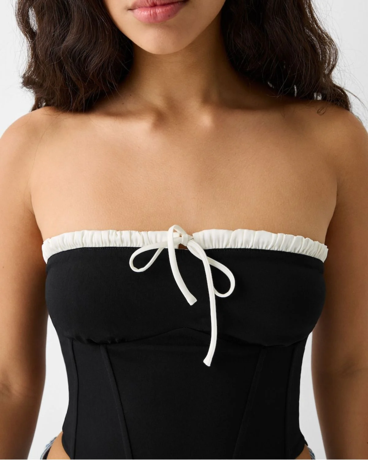 Ruffled Bandeau Top - Image 4