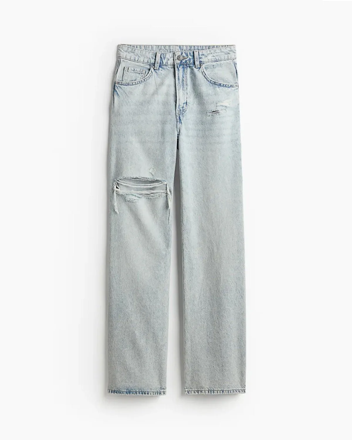 Knee Rugged Straight Fit Jeans - Image 5