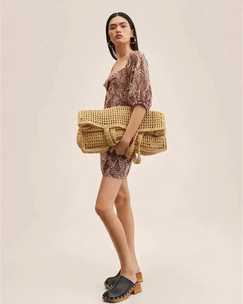 MINI PRINTED SCHIFFLI DRESS - Image 3