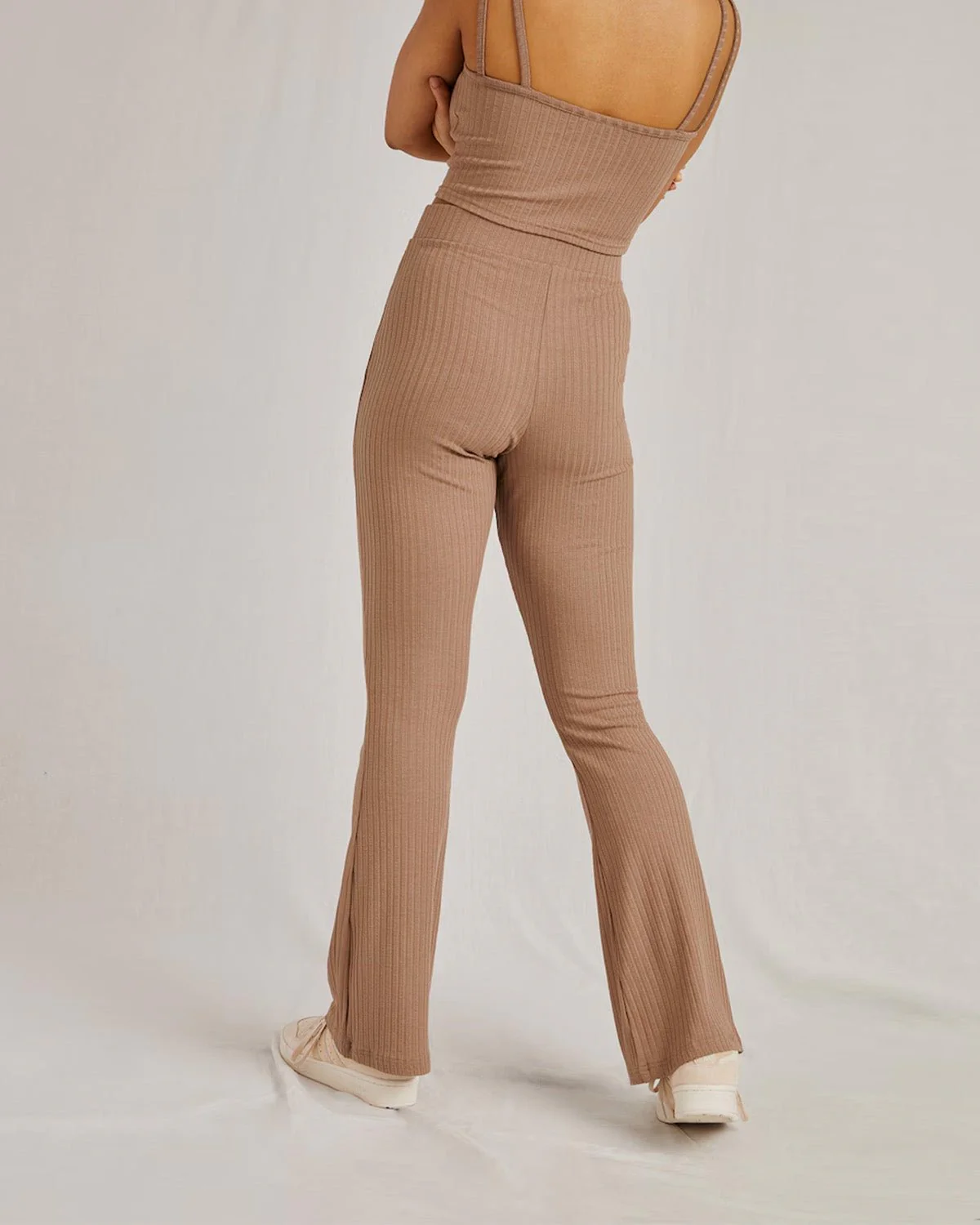Ribbed Flared Trouser - Image 3