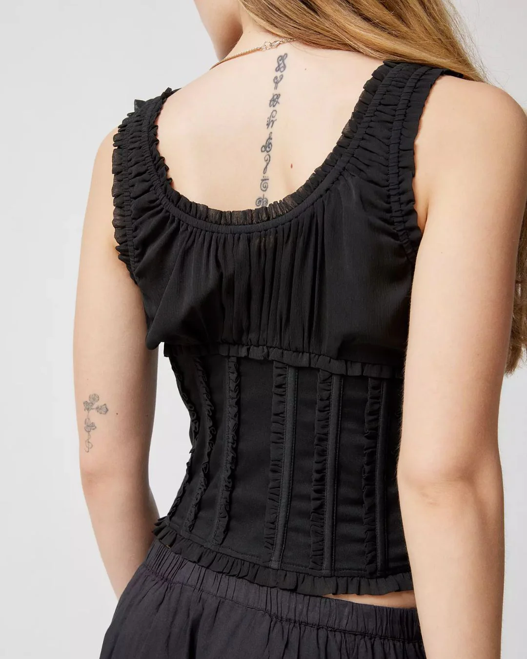 Ruffled Corset Top - Image 4