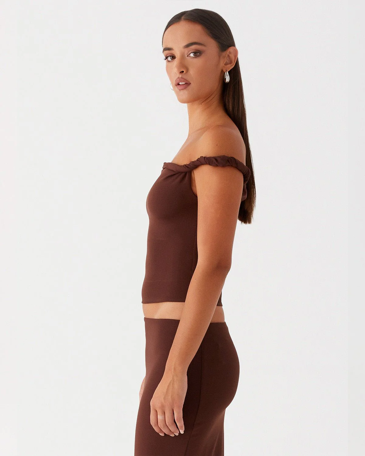 Twisted Strap Top And Skirt Co-Ord Set - Image 4