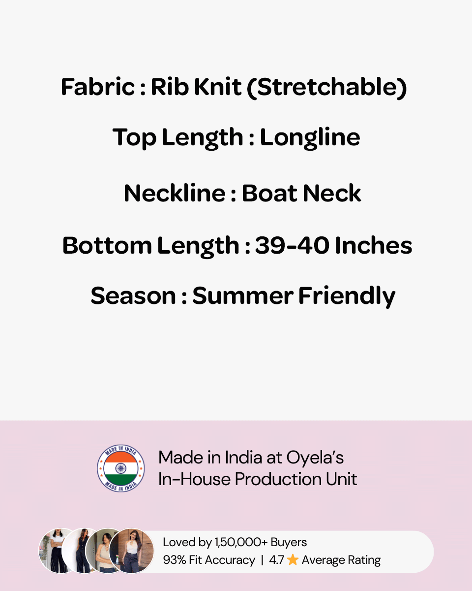 Wine Ribbed Top And Skirt Set - Image 7